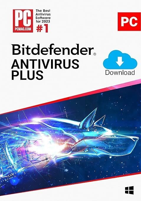 Bitdefender Antivirus Plus - 1 Device | 1 year Subscription | PC Activation Code by email
