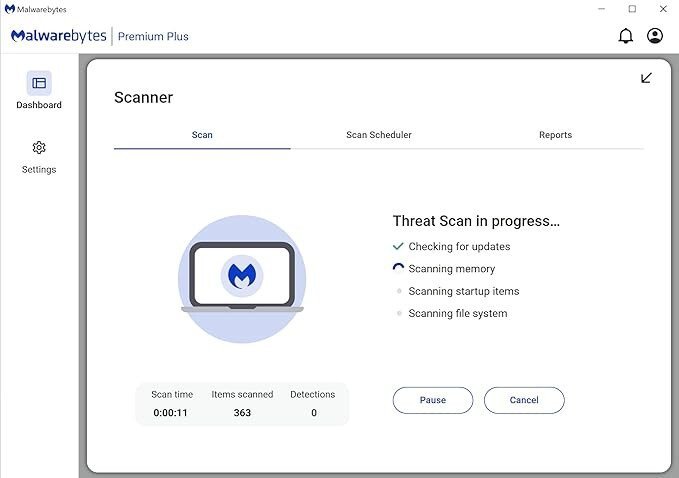 Malwarebytes Premium + Privacy VPN bundle | 1 Year, 2 Devices | Windows, Mac OS, Android, Apple iOS, Chrome [Online Code]